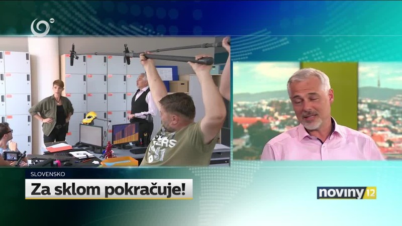 Za sklom pokračuje!