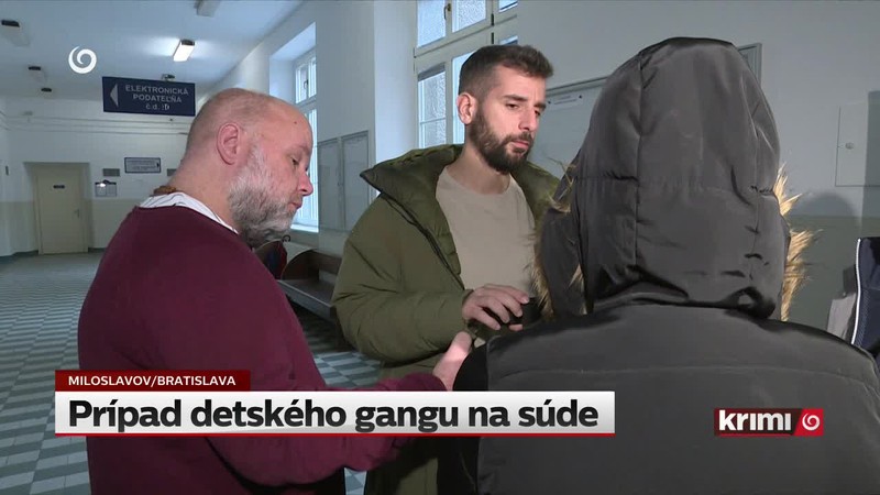 Prípad detského gangu na súde