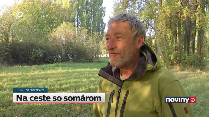 Na ceste so somárom