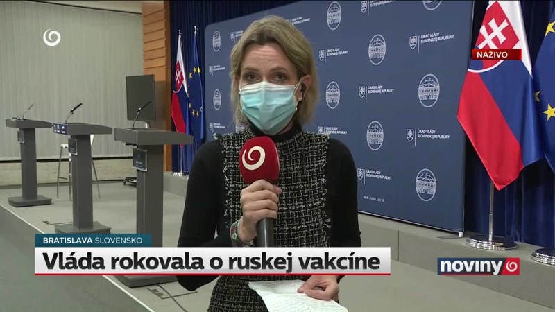 Vláda rokovala o ruskej vakcíne