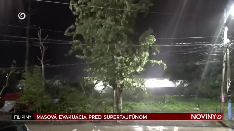 MASOVÁ EVAKUÁCIA PRED SUPERTAJFÚNOM