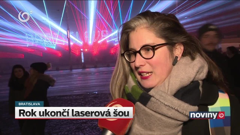 Rok ukončí laserová šou