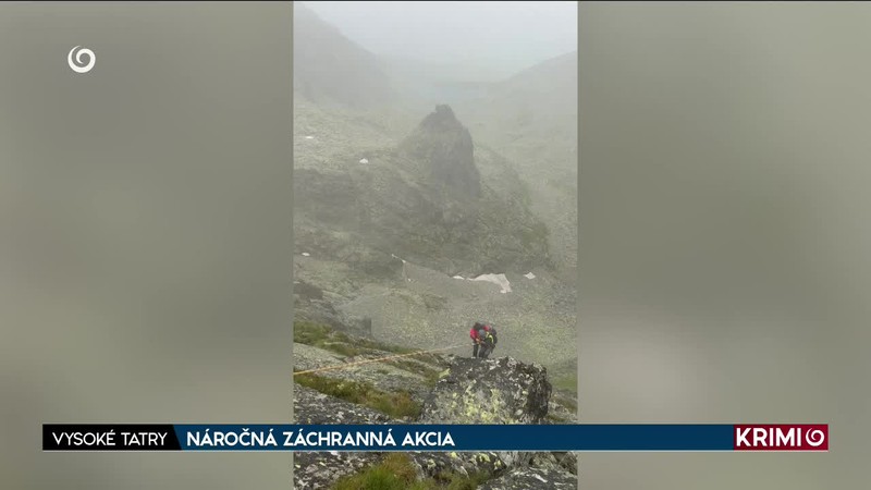 NÁROČNÁ ZÁCHRANNÁ AKCIA