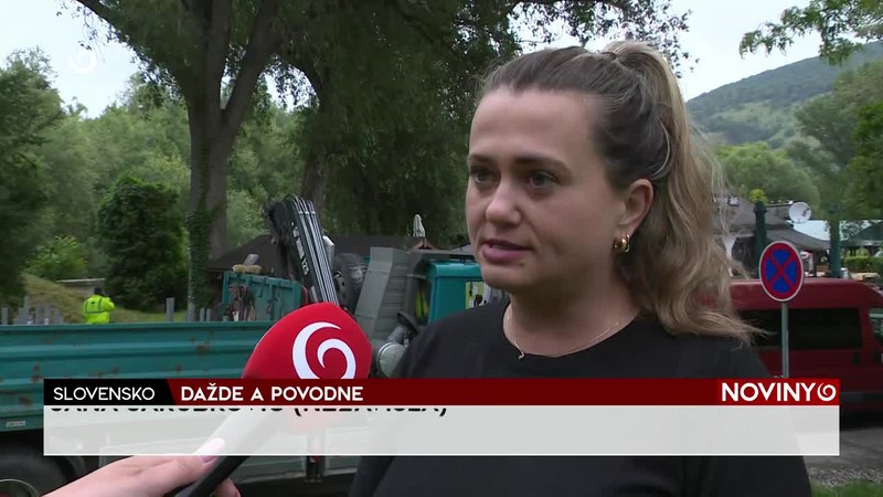 DAŽDE A POVODNE