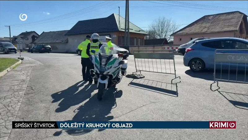 DÔLEŽITÝ KRUHOVÝ OBJAZD
