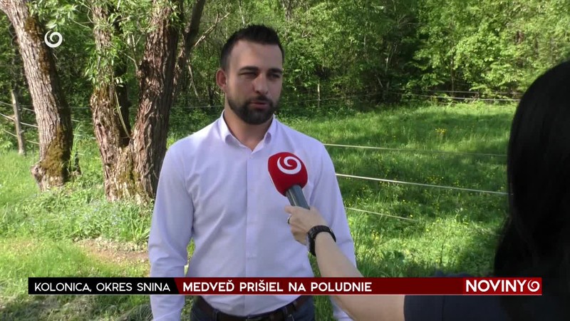 MEDVEĎ PRIŠIEL NA POLUDNIE