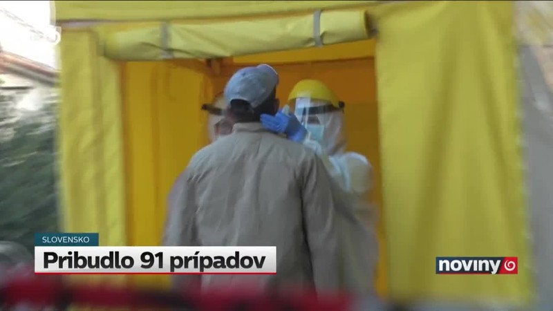 Pribudlo 91 prípadov