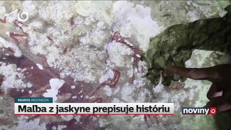 Maľba z jaskyne prepisuje históriu