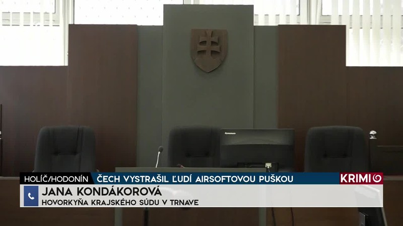 ČECH VYSTRAŠIL ĽUDÍ AIRSOFTOVOU PUŠKOU