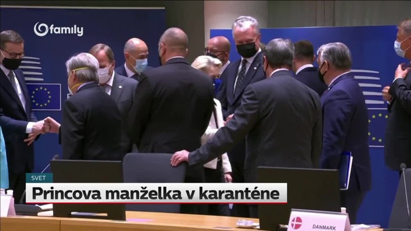 Princova manželka v karanténe