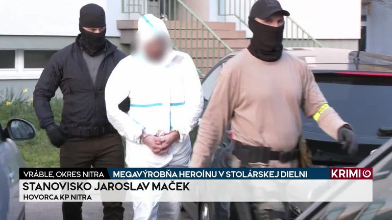 MEGAVÝROBŇA HEROÍNU V STOLÁRSKEJ DIELNI