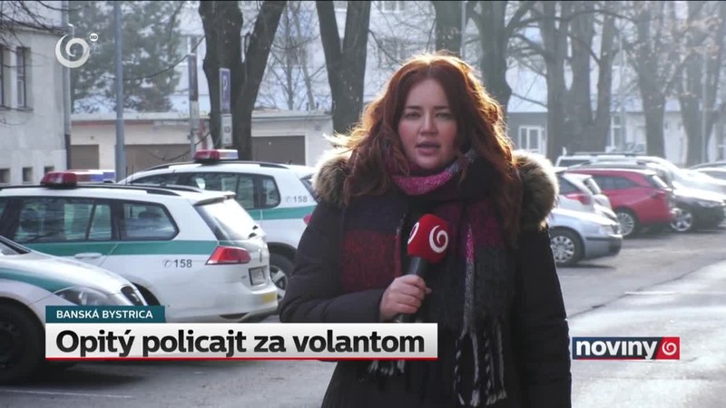 Opitý policajt za volantom