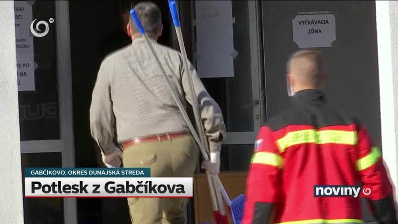 Potlesk z Gabčíkova