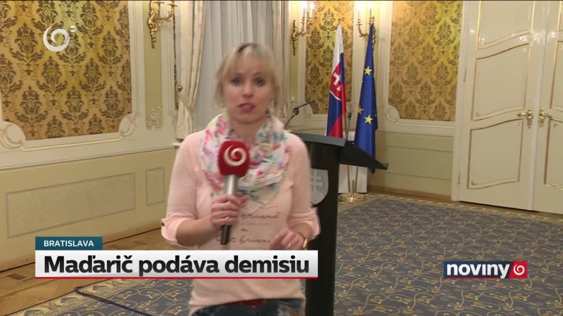 Maďarič podáva demisiu