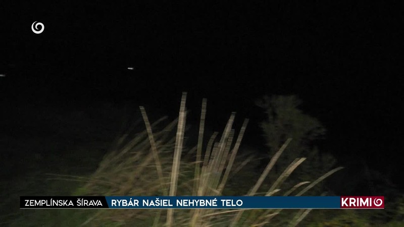 RYBÁR NAŠIEL NEHYBNÉ TELO