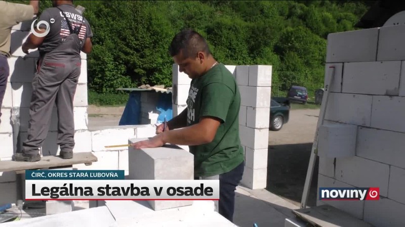 Legálna stavba v osade