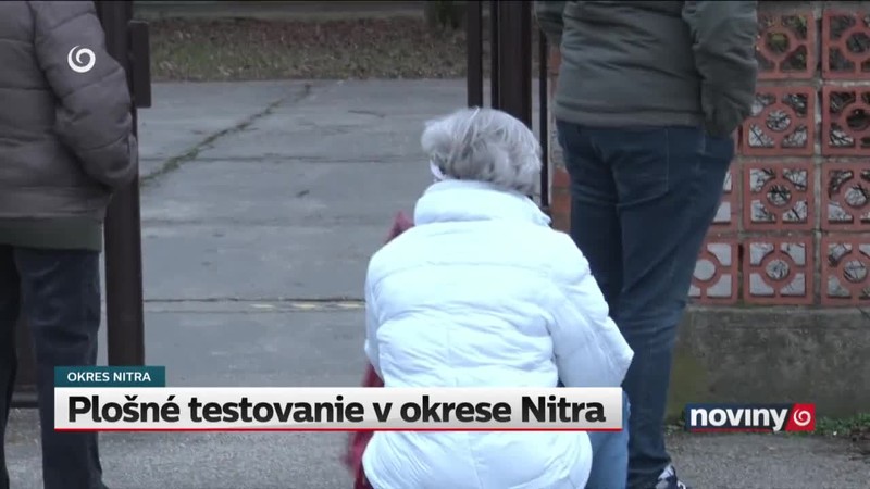Plošné testovanie v okrese Nitra