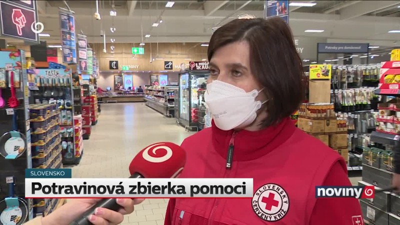 Potravinová zbierka pomoci