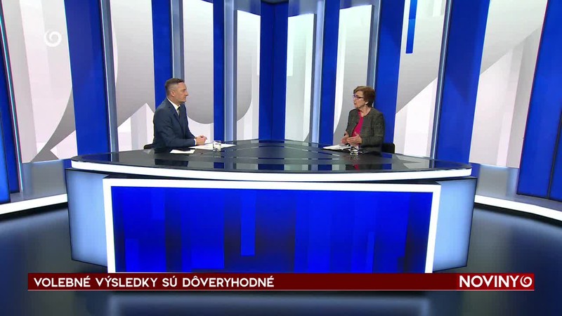 VOLEBNÉ VÝSLEDKY SÚ DÔVERYHODNÉ