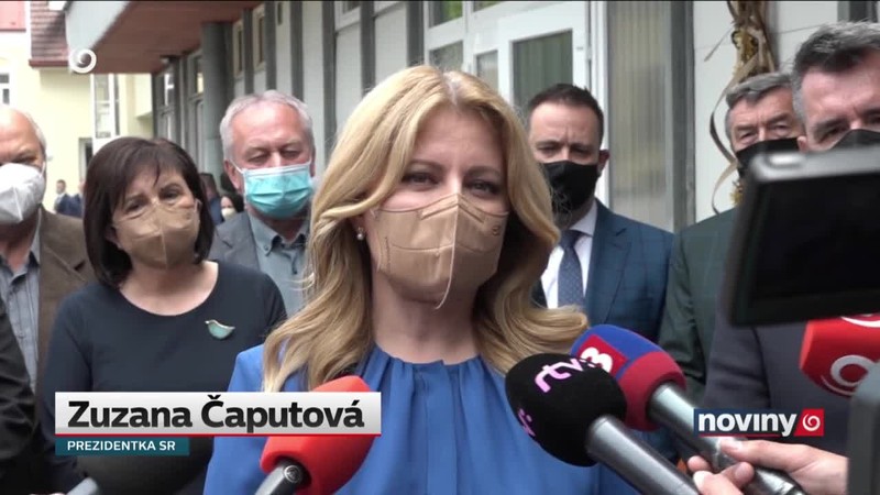 Prezidentka so zdravotníkmi