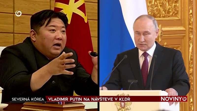 VLADIMIR PUTIN NA NÁVŠTEVE V KĽDR