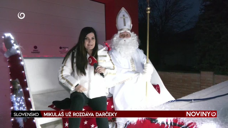 MIKULÁŠ UŽ ROZDÁVA DARČEKY