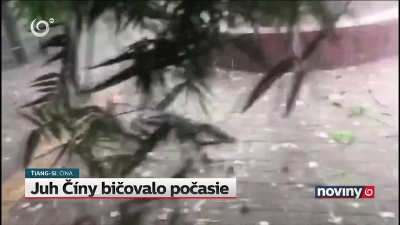 Juh Číny bičovalo počasie