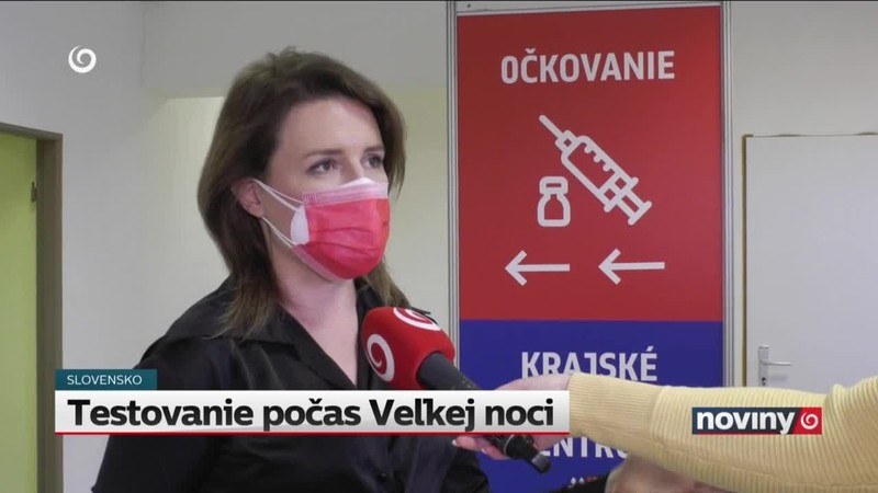 Testovanie počas Veľkej noci