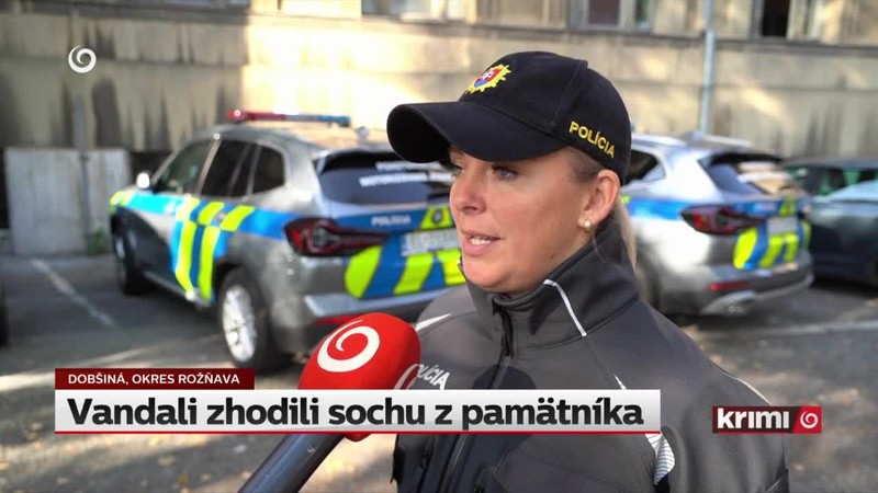 Vandali zhodili sochu z pamätníka