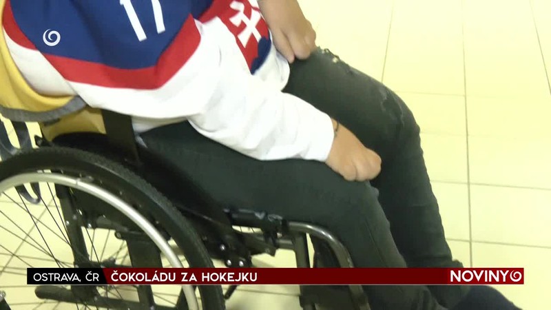 ČOKOLÁDU ZA HOKEJKU