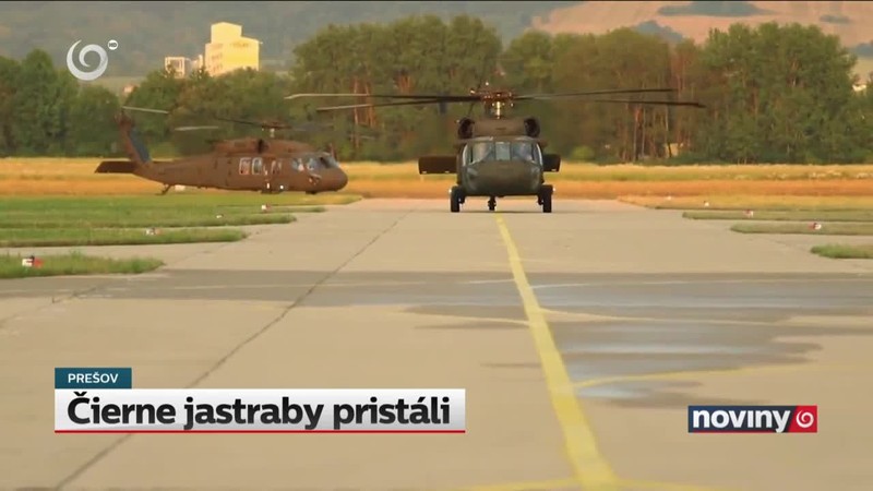 Čierne jastraby pristáli