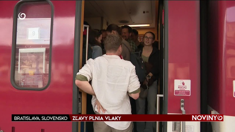 ZĽAVY PLNIA VLAKY