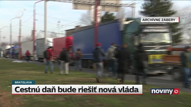 Cestnú daň bude riešiť nová vláda