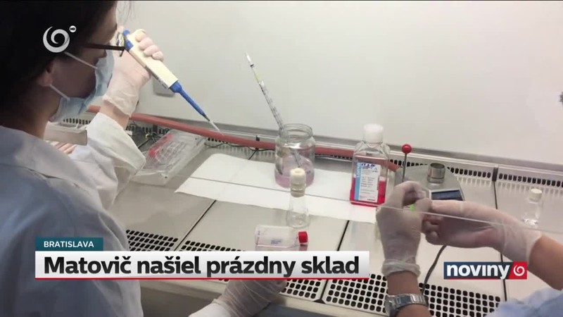 Matovič našiel prázdny sklad