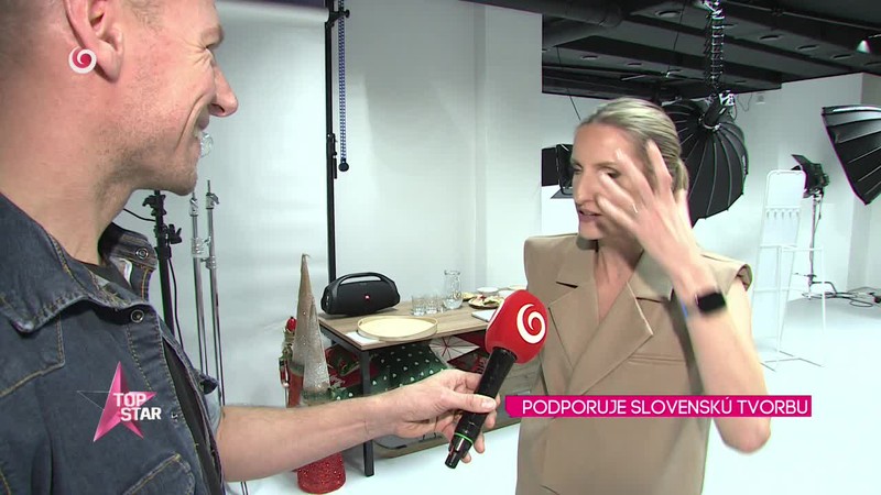 PODPORUJE SLOVENSKÚ TVORBU