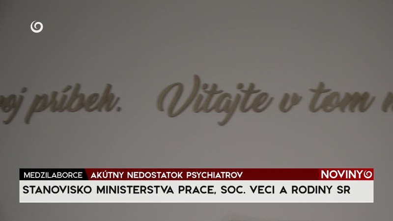 AKÚTNY NEDOSTATOK PSYCHIATROV