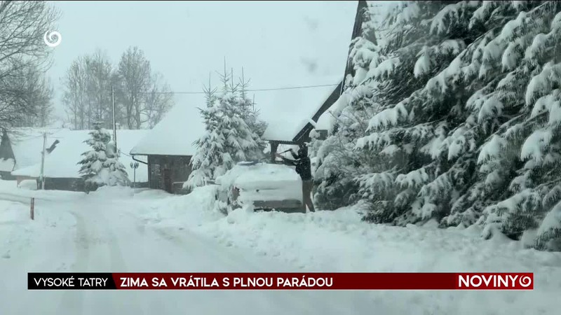 ZIMA SA VRÁTILA S PLNOU PARÁDOU