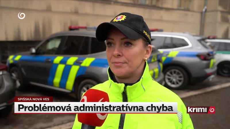 Problémová administratívna chyba