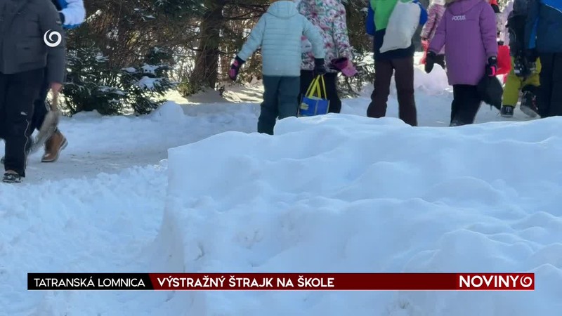 VÝSTRAŽNÝ ŠTRAJK NA ŠKOLE