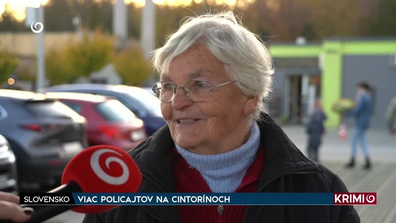 VIAC POLICAJTOV NA CINTORÍNOCH