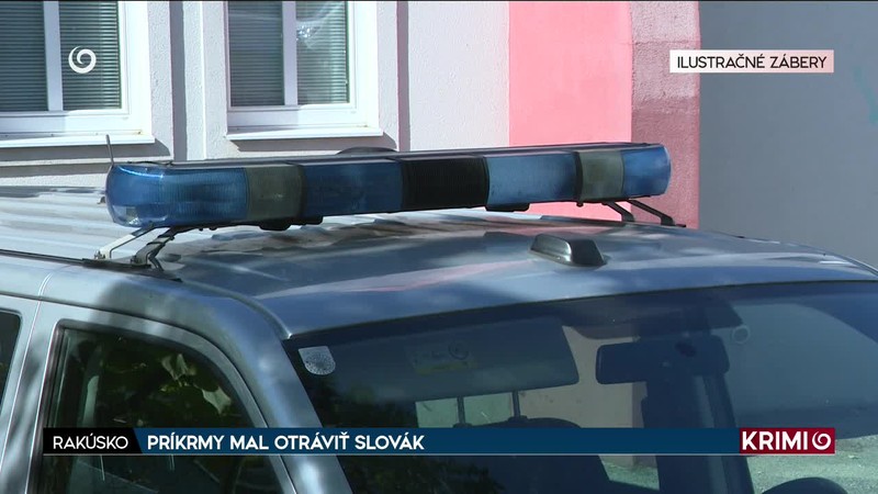 PRÍKRMY MAL OTRÁVIŤ SLOVÁK