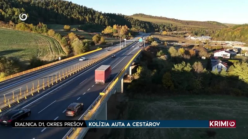 KOLÍZIA AUTA A CESTÁROV