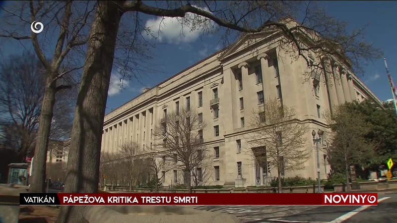 PÁPEŽOVA KRITIKA TRESTU SMRTI