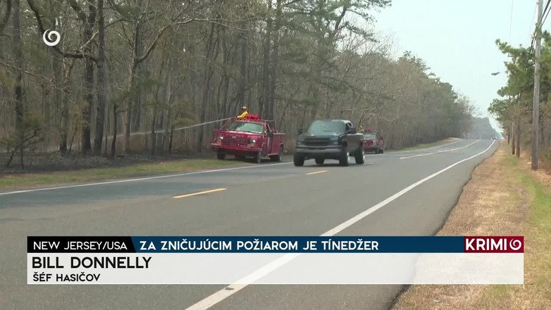 ZA ZNIČUJÚCIM POŽIAROM JE TÍNEDŽER