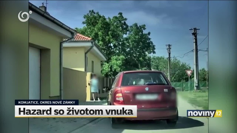 Šoféroval s vnukom (3) na kolenách. Navyše aj nafúkal