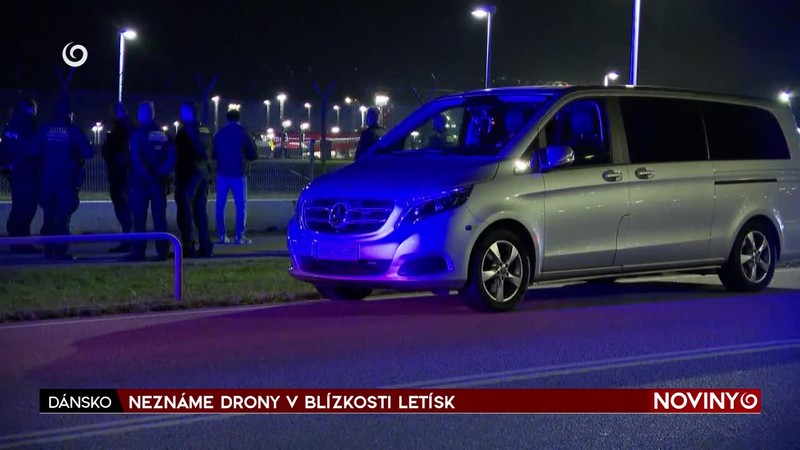 NEZNÁME DRONY V BLÍZKOSTI LETÍSK