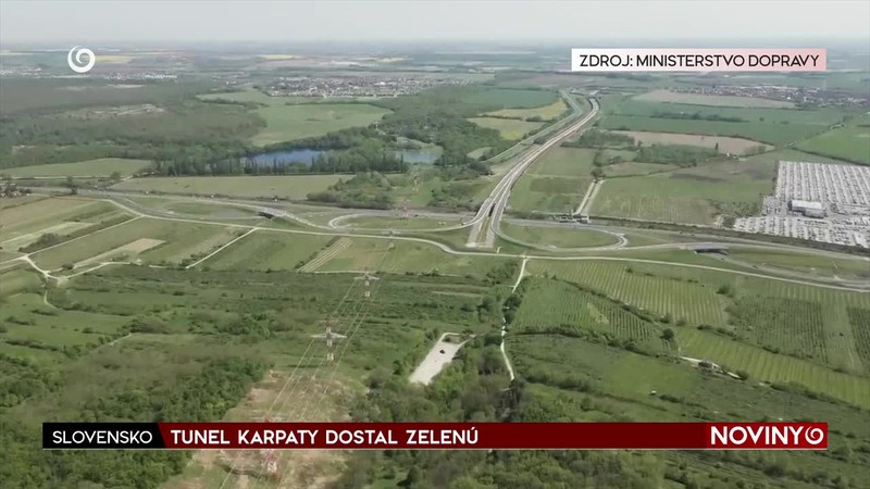 TUNEL KARPATY DOSTAL ZELENÚ