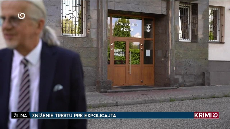 ZNÍŽENIE TRESTU PRE EXPOLICAJTA