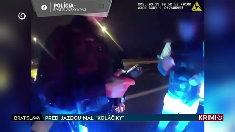 STÁL PRI CESTE, SKONČIL V CELE