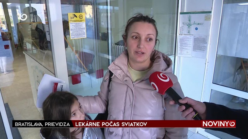 LEKÁRNE POČAS SVIATKOV